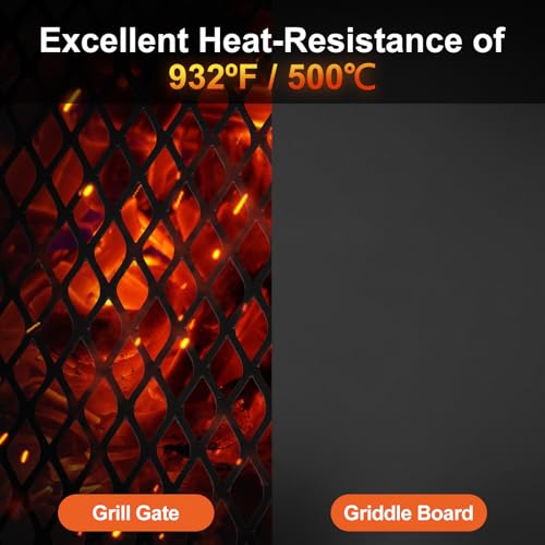 Portable Folding Charcoal Grills for Outdoor Cooking Bonfire BBQ (set2)