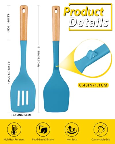 Silicone Spatula (Blue)