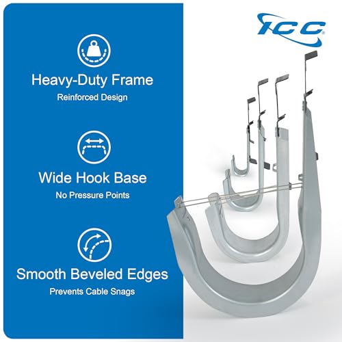 Batwing J Hook 2” with Retainer Clip (25 Count)