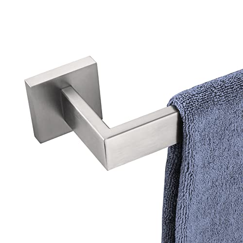 20 Inch Single Towel Bar (Brushed Steel / 20-Inch)