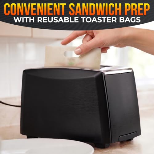 12 Pack Toaster Bags Reusable