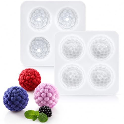 3D Raspberry Silicone Mold for Baking Mousse Cake
