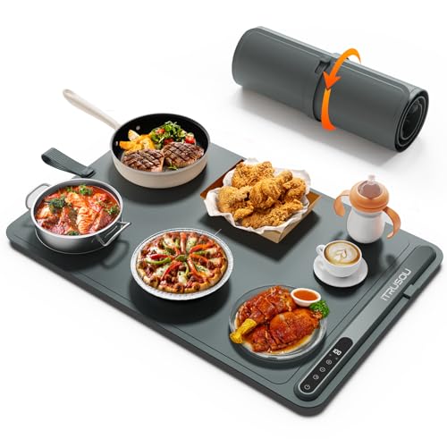Warming Mat for Food (Dark Grey / Large)