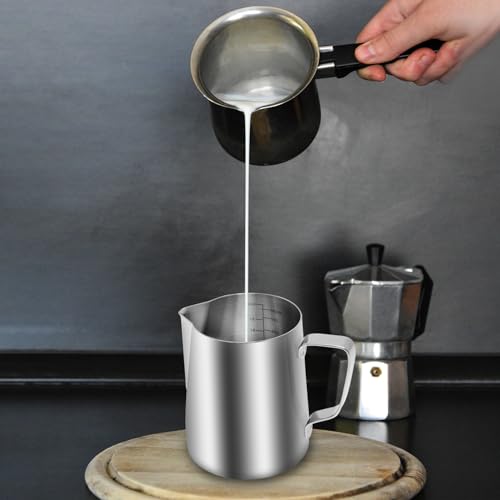 Stainless Steel Measuring Cup (Medium, 20 oz (600 ml, 2.4 cups))