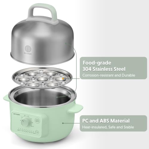 G32 1.6Qt Electric Food Steamer (Cozy Greenish)