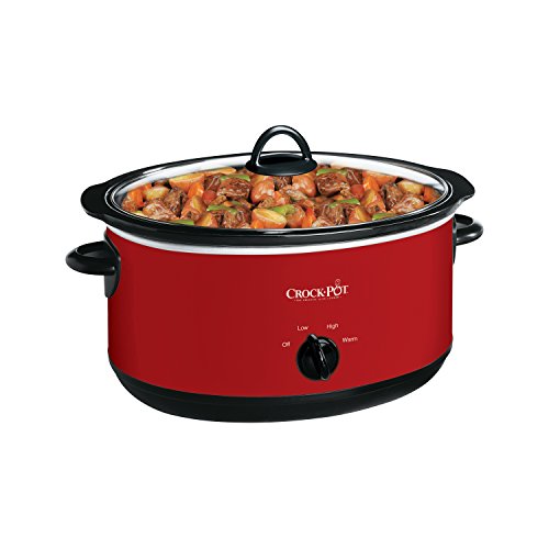 8 Quart Manual Slow Cooker (8-Quart / Red)