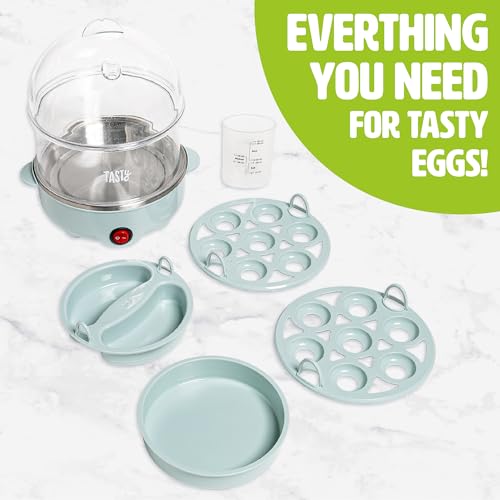2 Tier Electric Egg Cooker (2-Tier / Aqua)