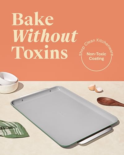 Non Stick Ceramic Large Baking Sheet Sheet (2 Count)