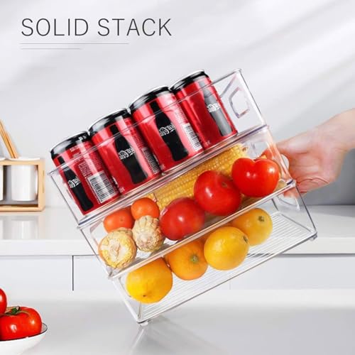 7 Pack Refrigerator Organizer Bins (7 Pack)