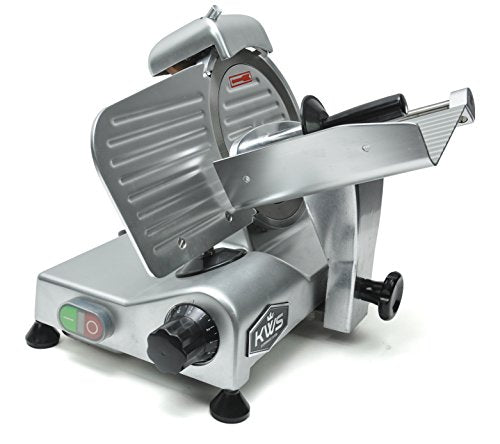 KWS MS 6ST Premium 200W Electric Slicer 7.67 (Silver Black)