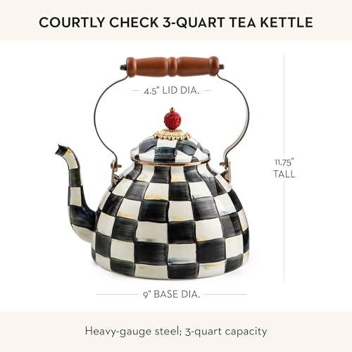 Tea Kettle 3 Quarts (Courtly Check / 3 Quarts)
