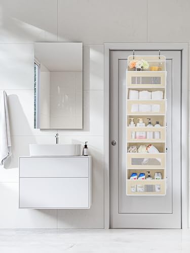 Over the Door Organizer for Pantry (Beige / 2 Pack (Standard))