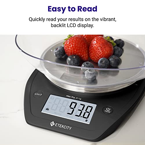 0.1g Food Scale (Dark Black / 11lb / 11lb)