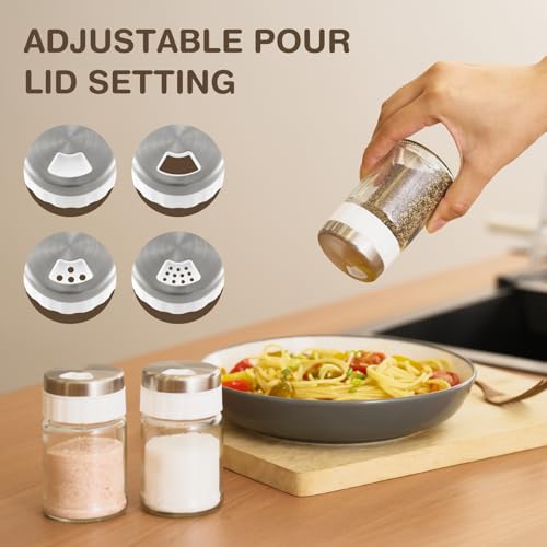 Salt and Pepper Shaker Set (Clear)
