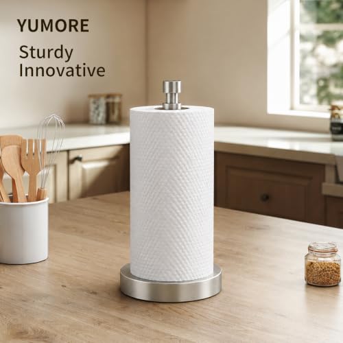 3.9lbs Heavy Duty Paper Towel Holder Countertop Weighted Base