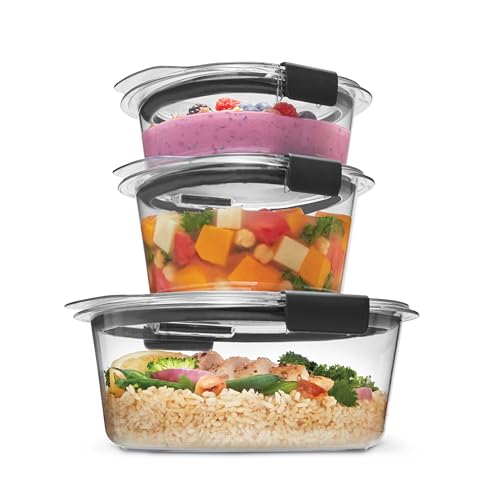 Brilliance® Round Leak Proof Food Storage Containers (6-Piece (Rounds))
