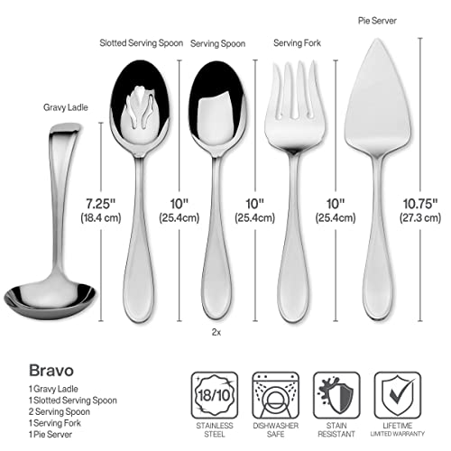 Bravo 18 10 Stainless Steel 6 (6 Piece Set / Bravo)