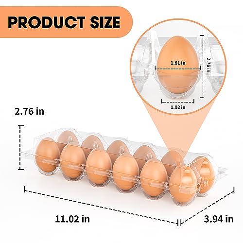 Egg Cartons Cheap Bulk 100 Pack (100Pack-2x6 Grids)