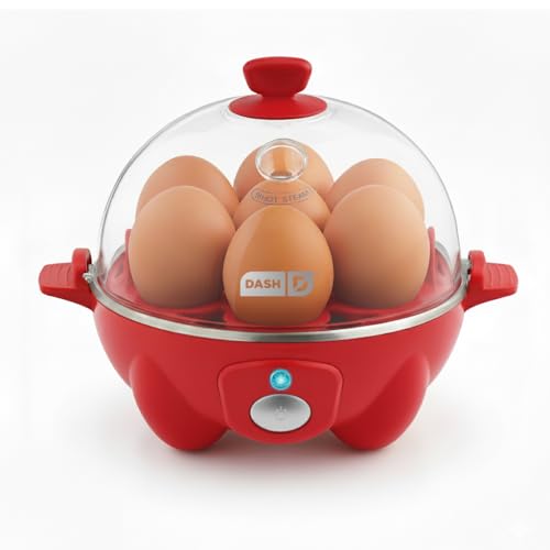 Rapid Egg Cooker (7 Eggs / Red)