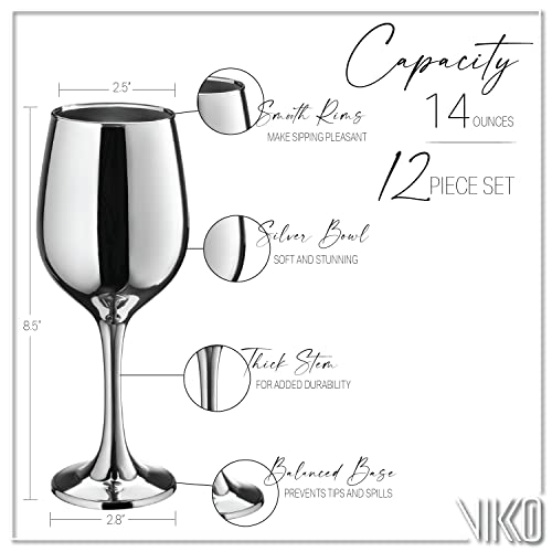 Décor Wine Glasse (12 Count)