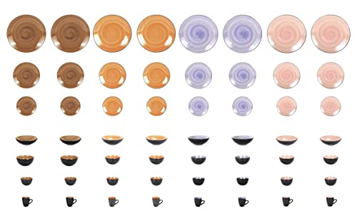 Stoneware Sonoma 56pc Dinnerware Set (Mix-C)
