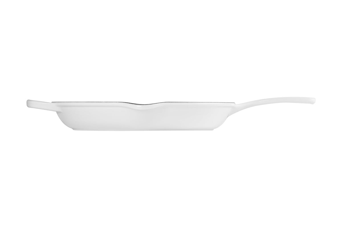 Enameled Cast Iron Signature Round Skillet (11.75" / White)