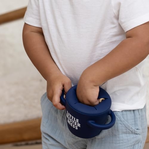 Happy Snacker Spill Proof Silicone Snack Cup (Little Mister Mess)
