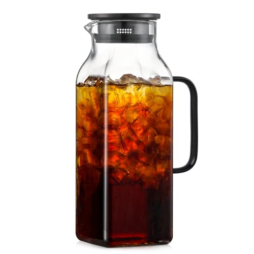 2 Quart 2 Liter 68 oz (Black / 68 Ounces)