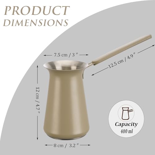 Turkish Coffee Pot (Gray)
