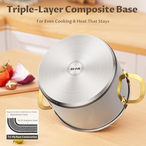 12 QT Stainless Steel Stock Pot (12 Quarts)