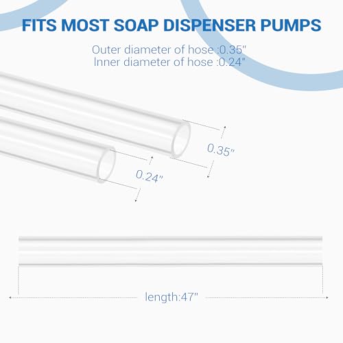 Sink Soap Dispenser Extension Tube Kit