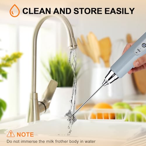 Rechargeable Milk Frother for Coffee