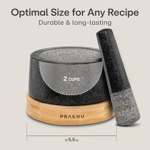 Mortar and Pestle Set Large 2 Cup