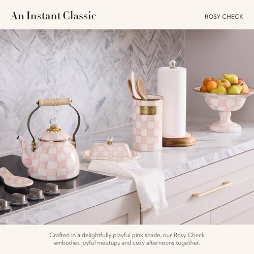 Enamel Compote (Small / Rosy Check)