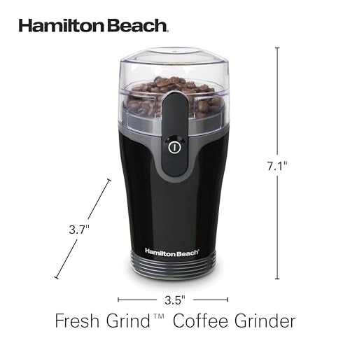 Fresh Grind Electric Coffee Grinder For Up To 12 Cups (Black / Makes up to 12 Cups)