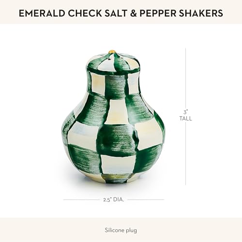 Salt and Pepper Set (Emerald Check / Small)