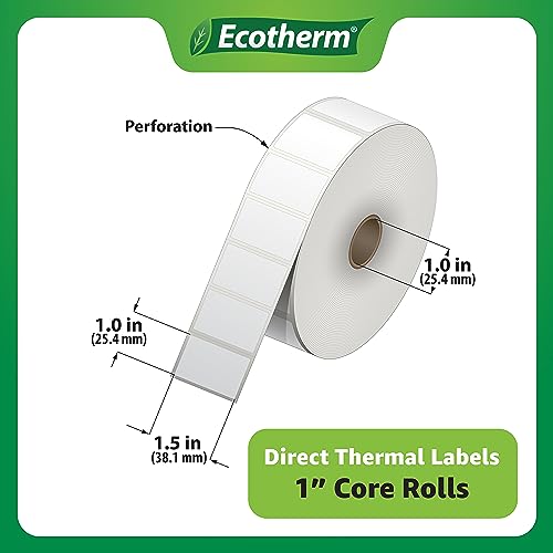 1.5" x 1" Thermal Labels (11400 Count)