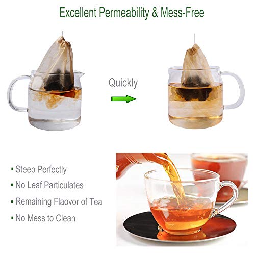 Eco Fil Disposable Tea Filter Bags for Loose Tea