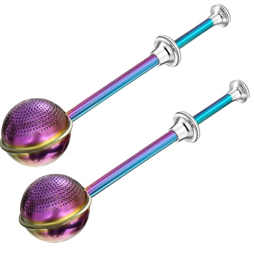 Baker's Dusting Wand for Sugar (Rainbow / 2 Pcs Small)