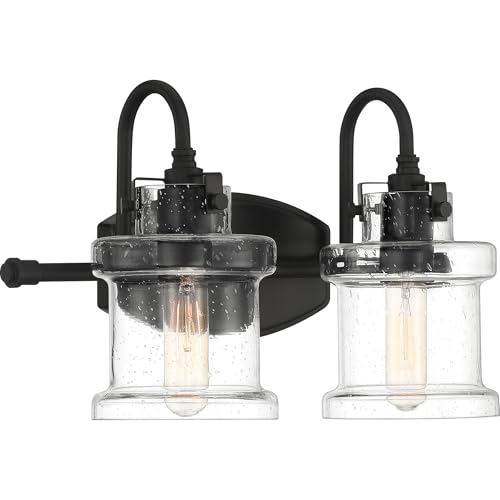 Danbury Bath Vanity Lights (Earth Black / 2-Light)
