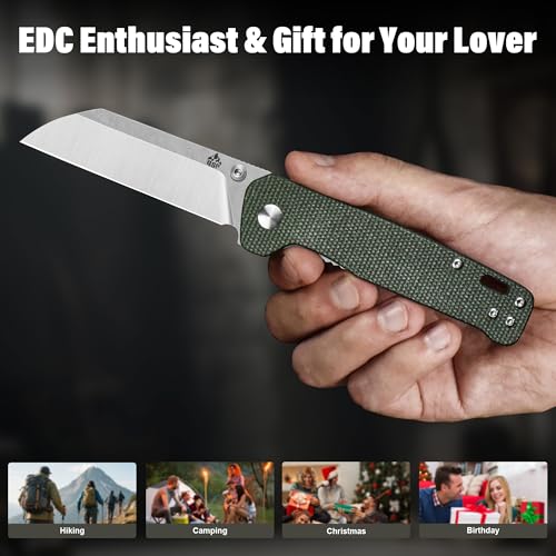 Penguin V2 Folding Pocket Knife (Green)