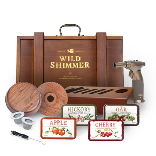 Cocktail Whiskey Smoker Kit with Torch