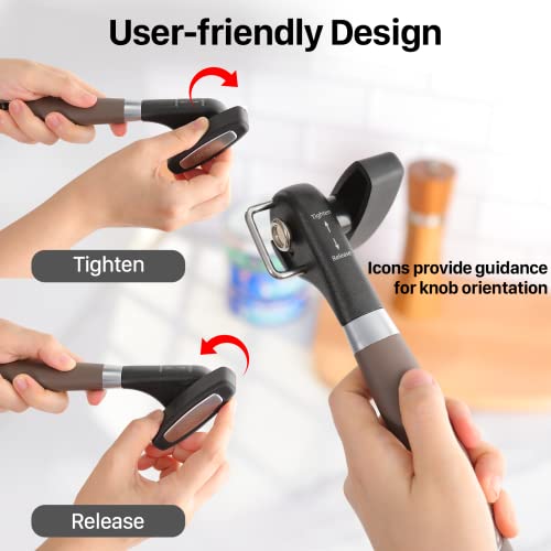 Can Opener Manual Side Safe Cut Can Opener Smooth Edge