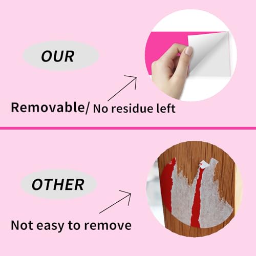 3"X5" Rectangle Neon Colored Labels (Fluorescent Rose / 3*5 inch)
