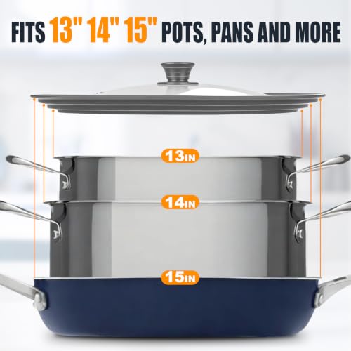 Universal Lid for 13" (13 + 14 + 15 inch / Gray)