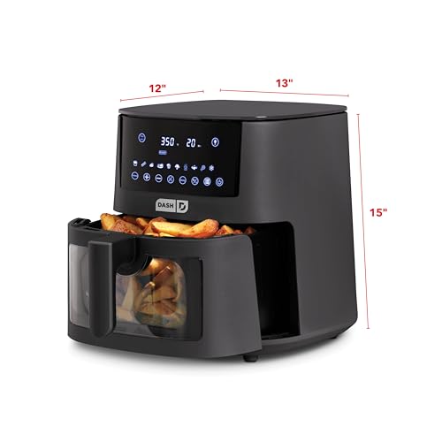 Clear View Digital Air Fryer (7 Quart / Forged Iron)