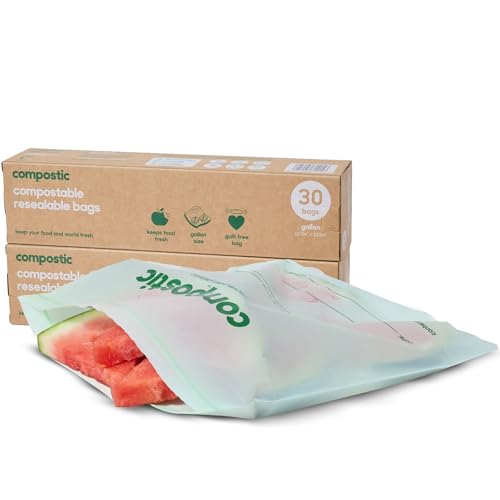 Compostable Gallon Bags (60 Count / Gallon)