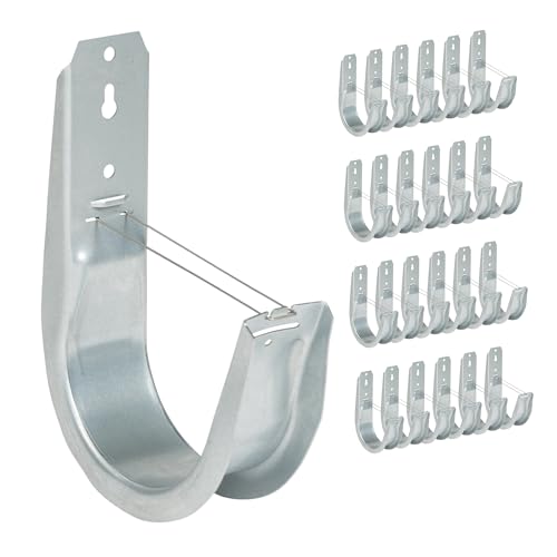 4 Inch Wall Mount J (25 Count)