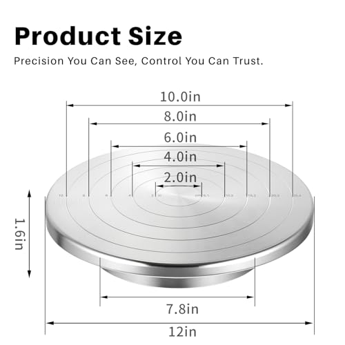 Pottery Wheel (12 Inch with Scale)