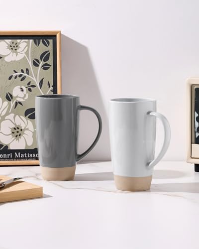 Milkyway Coffee Mugs (Milkyway-Light Gray and Dark Gray / 4pcs)